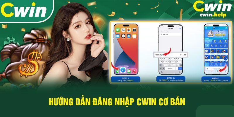 Hướng dẫn đăng nhập Cwin